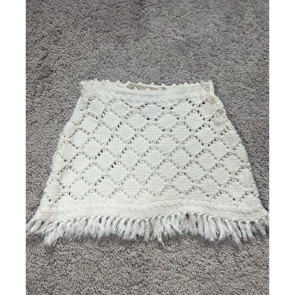 The Children's Place Boho Fringe Crochet Skirt Size 4T Spring Summer